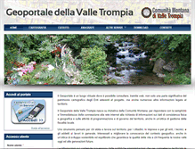 Tablet Screenshot of geoportale.valletrompia.it